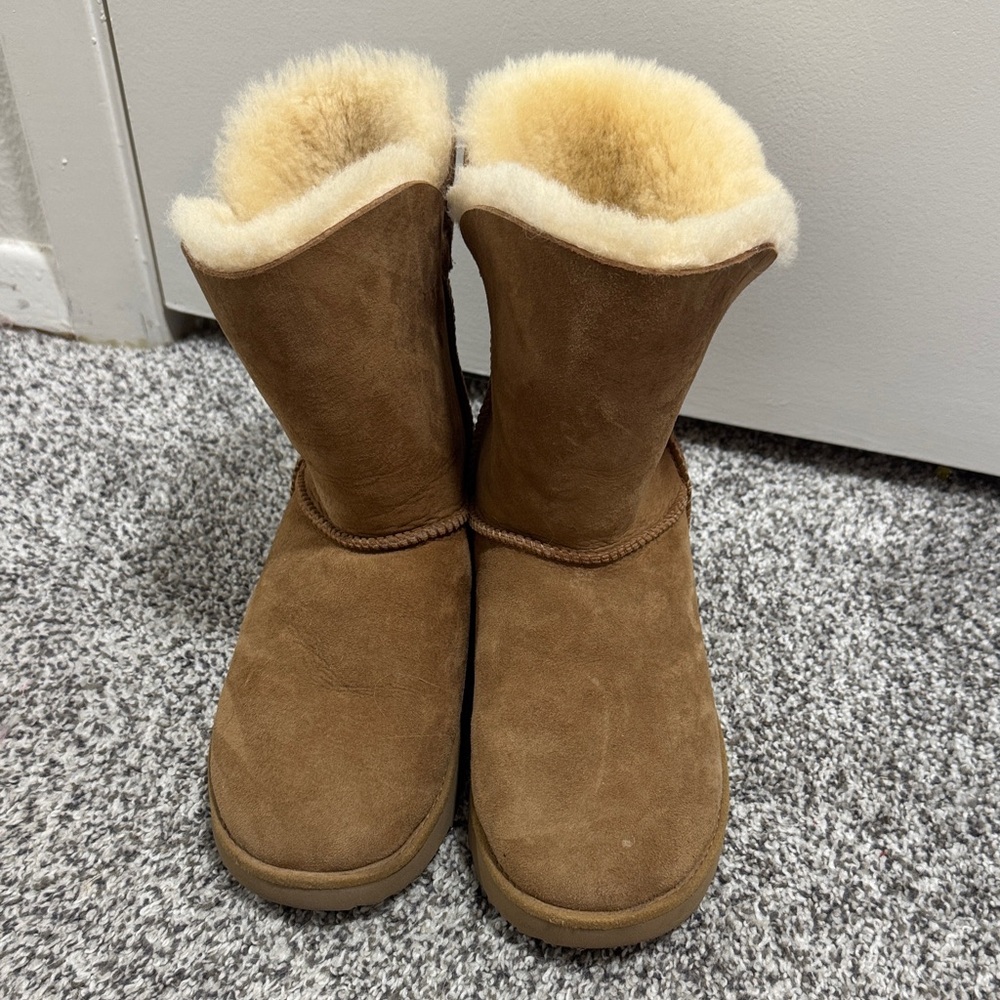 UGG Tan Shearling Boots